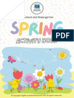 English Created Resources Spring Activity Book