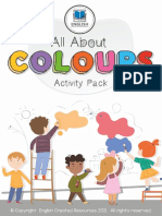 All About Colors Activity Book Copyright English Created Resources 2021