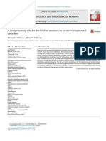 Compensatory Role For Declarative Memory in Neurodevelopmental Disorders - 2015