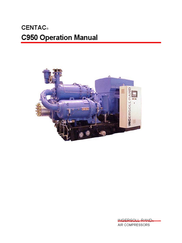 Operation C950 ENGLISH | PDF | Pump | Bearing (Mechanical)