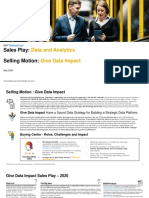 Sales Play - Data & Analytics - Give Data Impact