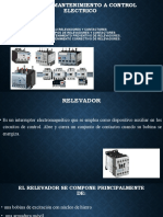 Mantenimiento A Dispositivos de Control Electrico.