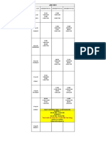 Updated Time Table Cms Ra1, Wa1, Ra2