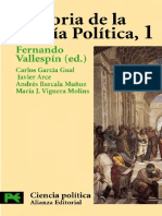 Fernando Vallespin - Historia de La Teoria Politica 1