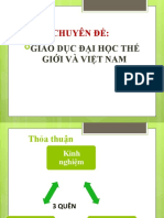 GIÁO DỤC ĐH THẾ GIỚI VÀ VIỆT NAM