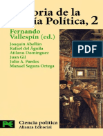 Fernando Vallespin - Historia de La Teoria Politica 2