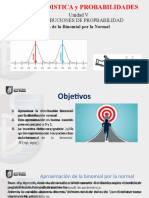 Diapositivas Aproximación de La Binomial Por La Normal