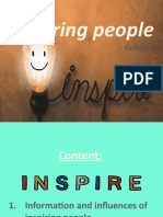 Inspiring People: - Group 3
