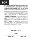 ACTA ADMINISTRATIVA