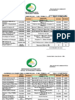 2021 II Semestre CALENDARIO DOS EXAMES FINAIS