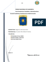 Universidad Nacional de Cajamarca Facultad de Ciencias Económicas Contables y Administrativas Escuela Académico Profesional de Administración