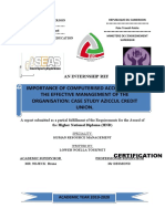 Importance of Computerised Accounting in The Effective Management of The Organisation: Case Study Aziccul Credit Union