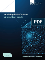 Auditing Risk Culture: A Practical Guide