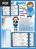 Present Simple Common Time Expressions: Complete The Sentences With The Correct Form or The Verbs in The Box