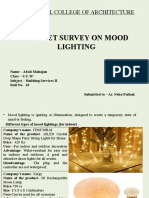 Market survey on mood lighting