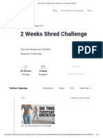 Chloe Ting - 2 Weeks Shred Challenge - Free Workout Program