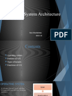 Computer System Architecture: Sara Murshideen HND 48