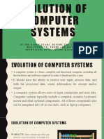 Evolution of Early Computing Systems