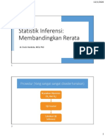 PRAKTIKUM Uji Parametrik Dan Nonparametrik