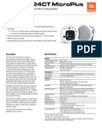 Control 24CT MicroPlus Spec Sheet Review