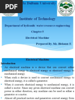 Chapter 5 Electrical Machine