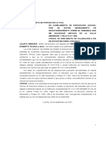 Se Expida Mandamiento de Desapoderamiento y Minuta Aclaratoria