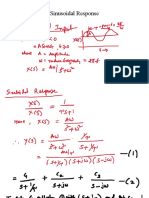 Sinusoidal Response