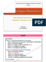 Pr BENCHEIKH Mathématiques financières (Les annuités)