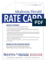 Oskaloosa Herald 2021 Rate Card