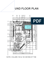 Ground Floor Plan: Corner of The Site Carport (See Elevations)