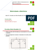 Aula07 - Circuitos Serie-Paralelo de Corrente Continua