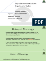 Advanced Phonology 