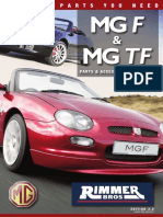 MGF MG TF: All The Parts You Need