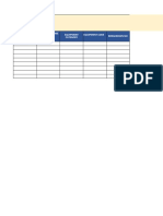 Equipment History Card: Date Breakdown No Equipment Name Equipment Category Equipment Code