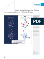 Network Engineering Bots Promote Cooperation