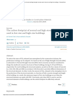 The carbon footprint of normal and high-strength concrete used in low-rise and high-rise buildings - ScienceDirect