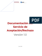 Documentación Del Servicio de Aceptación/Rechazo