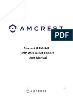 Amcrest Ip3M-943 3Mp Wifi Bullet Camera User Manual