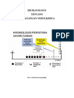 Escatology Tentang Kedatangan Tuhan Yesus Keduakali