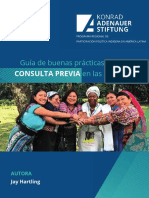 Guía Buenas Prácticas Consulta Previa Américas by Jay Hartling