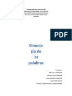 Trabajo Comunitario, Emitologia de Las Palabras