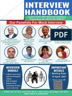 UPSC Interview Handbook: Profiles of Board Members and Interview Tips