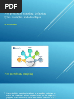 Non-Probability Sampling: Definition, Types, Examples, and Advantages