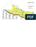 Nepal Districts Map