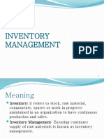 Inventory Management