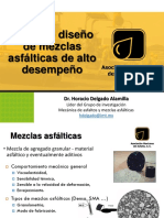 Taller de Diseno de Mezclas Asfalticas de Alto Desempeno