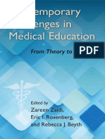 Zareen Zaidi, Eric I. Rosenberg, Rebecca J. Beyth - Contemporary Challenges in Medical Education - From Theory To Practice-University of Florida Press (2019)