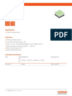 Oslon P1616: Produktdatenblatt - Version 1.1