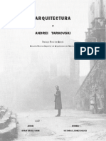 Aracil, Borja - Arquitectura y Andrei Tarkovski