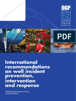 Int Recommends On Well Incident Prevention, Intervention&Response